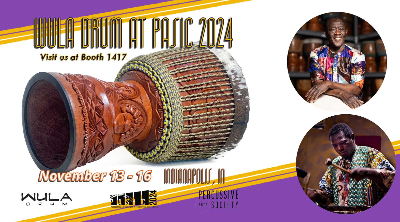 Wula Drum at PASIC 2024