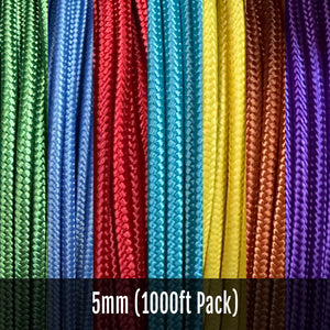 Wula Rope 5mm - Single color (1000ft Pack)