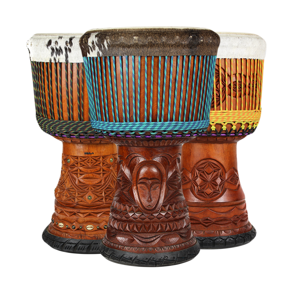 Hardwood Special Piece Djembes