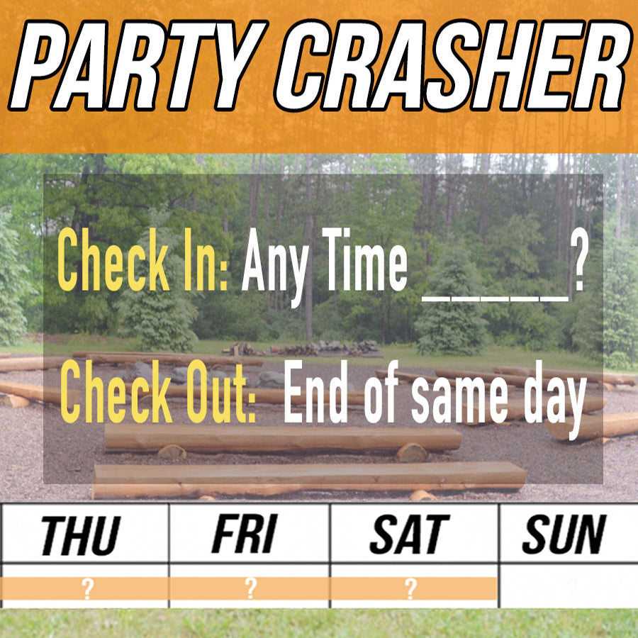Party Crasher (One Day)