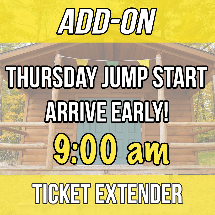 Thursday Jump Start Pass - Early Arrival Add-On