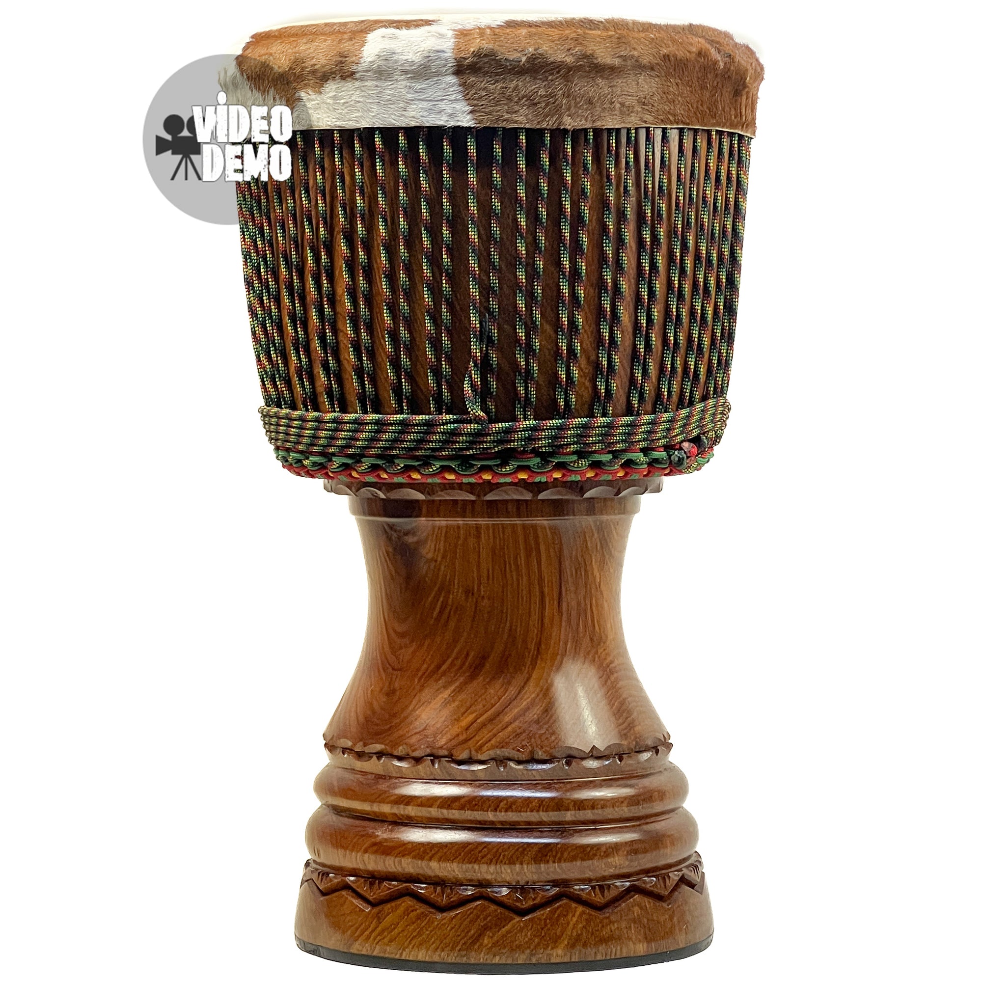 コートジボワール　ジェンベ 34 Côte d'Ivoire Djembe Hardwood Ivory Coast Style Djembes - Wula Drum