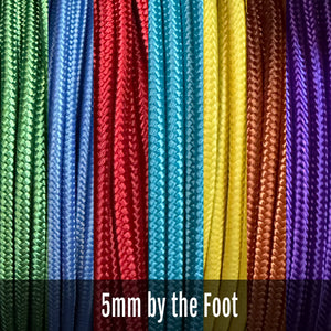 Wula Rope 5mm - Single color (by the Foot)