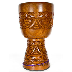 Hardwood Special Piece Djembe Shell  #7393