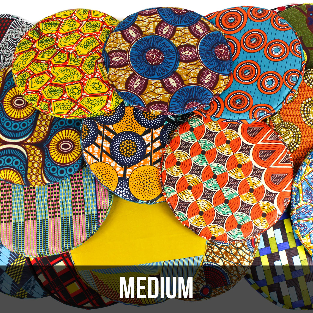 Wula Djembe Covers (Medium)